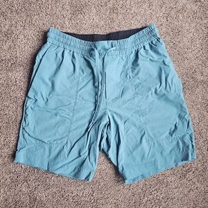Lululemon Athletica Teal Mens Shorts Size Medium